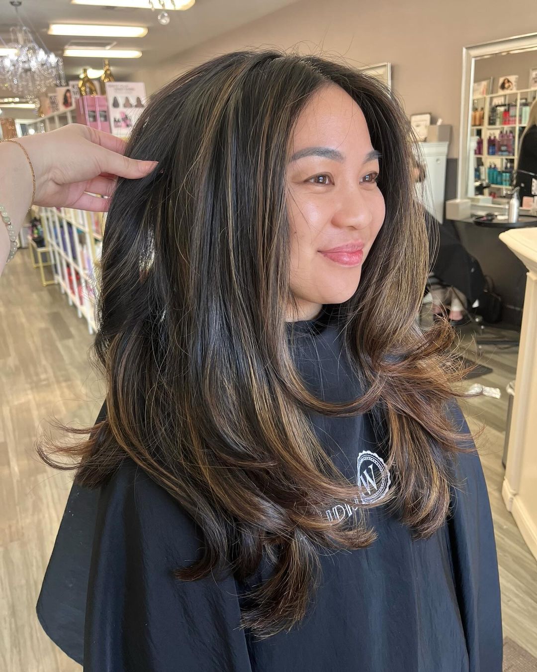 Teddy Bear Brunette Hair Color in the Bay Area at Studio W Salon