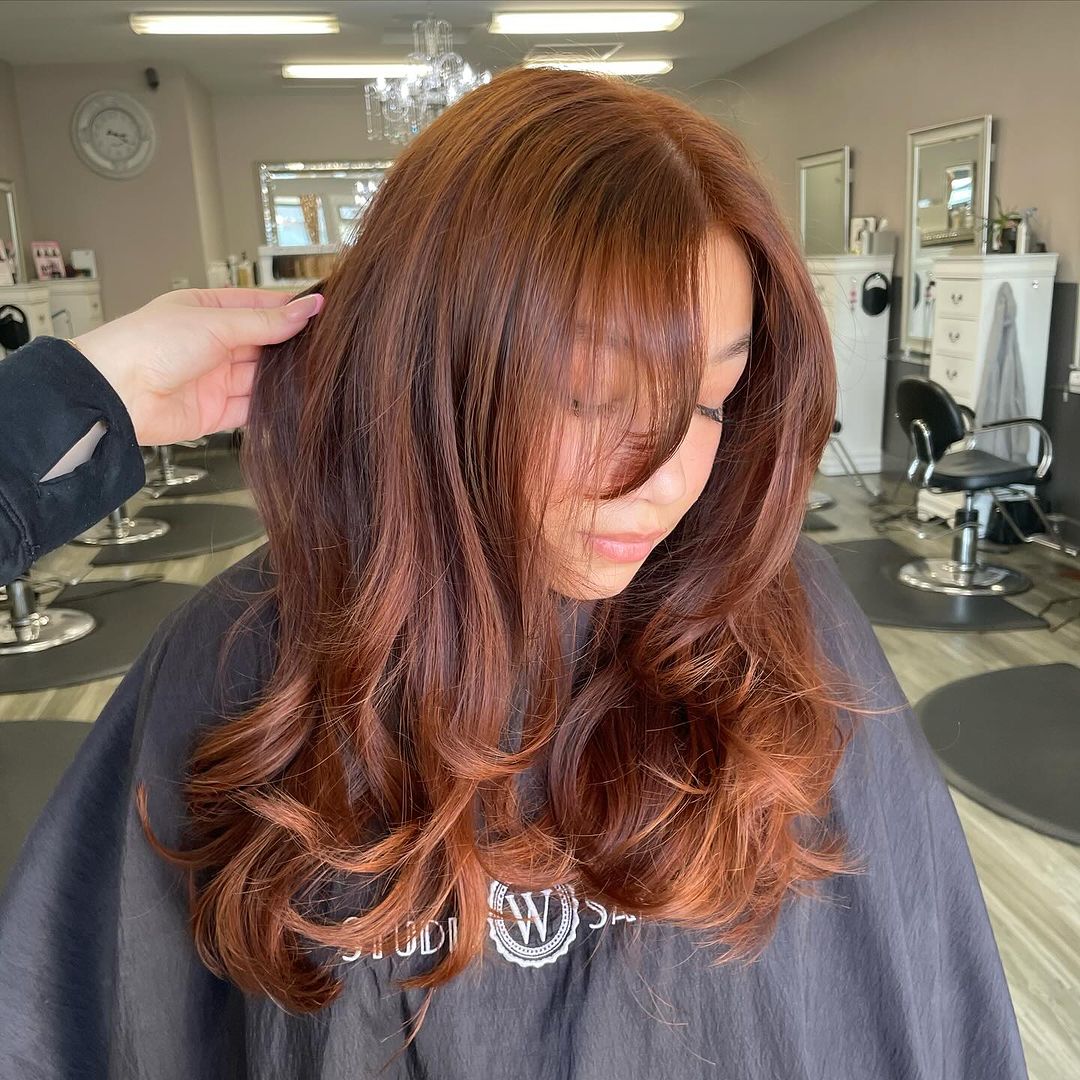 hairstyles with side bangs