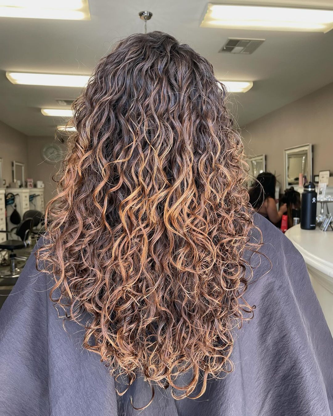 Permanent spiral curls hotsell