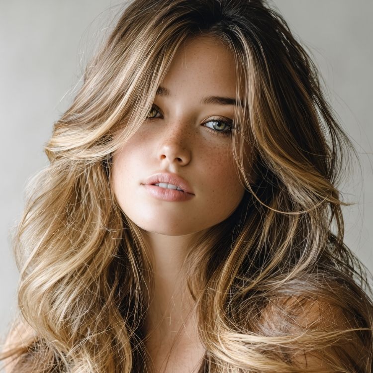 balayage hair color services at studio W