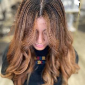 balayage-brunette castro-valley