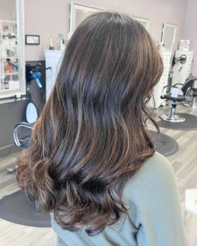 brunette-hair-with-soft-highlights-castro-valley-hair-salons