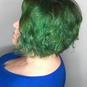 short-green-fashion-color